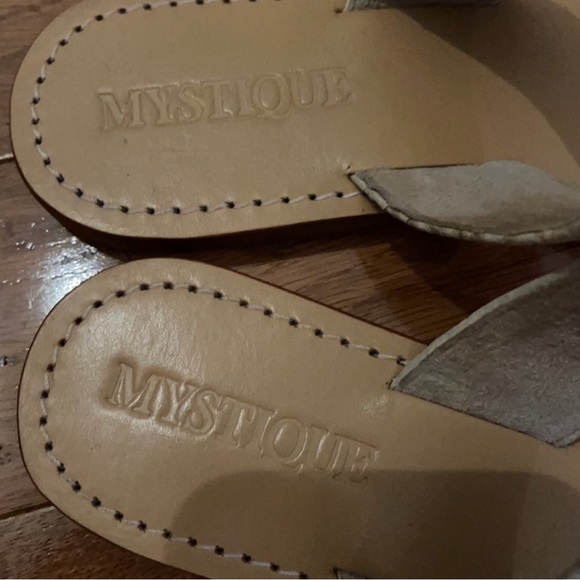 Mystique python snake leather sandals - Picture 2 of 5